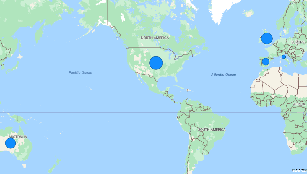 Enrollment map in Power BI